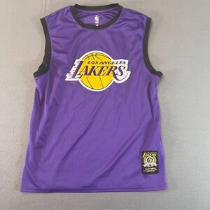 Los Angeles Lakers Jersey Adult‎ Large Purple NBA Western Conference Champion